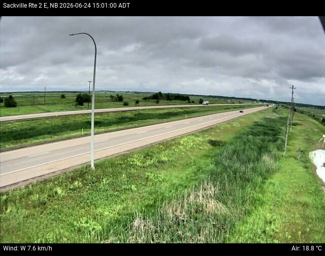 Web Cam image of Sackville (NB Highway 2)