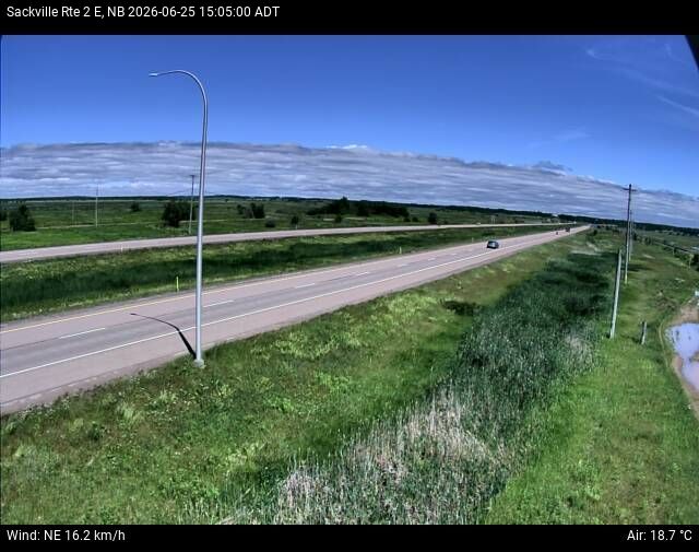 Web Cam image of Sackville (NB Highway 2)