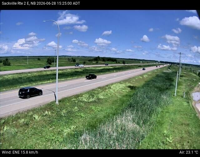 Web Cam image of Sackville (NB Highway 2)