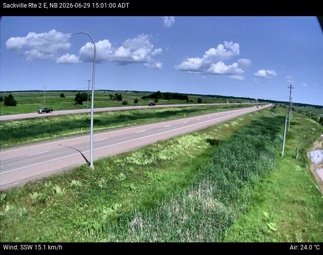 Web Cam image of Sackville (NB Highway 2)