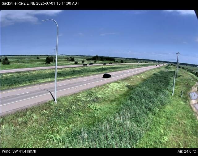 Web Cam image of Sackville (NB Highway 2)