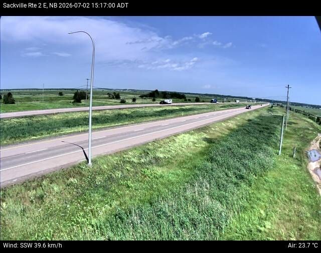 Web Cam image of Sackville (NB Highway 2)