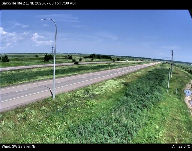 Web Cam image of Sackville (NB Highway 2)