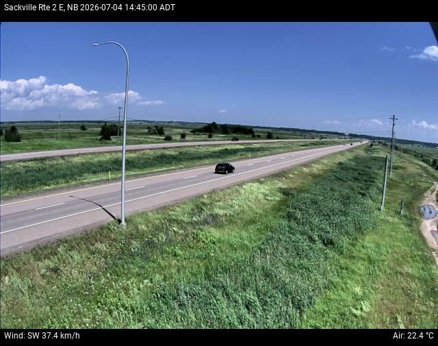 Web Cam image of Sackville (NB Highway 2)