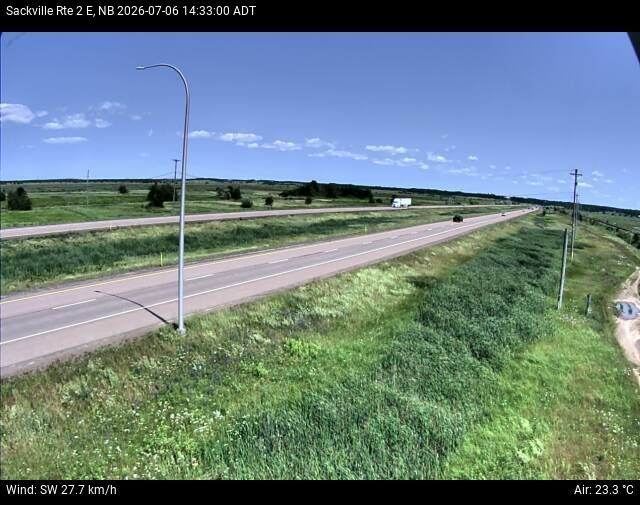 Web Cam image of Sackville (NB Highway 2)