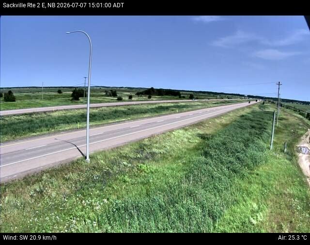 Web Cam image of Sackville (NB Highway 2)