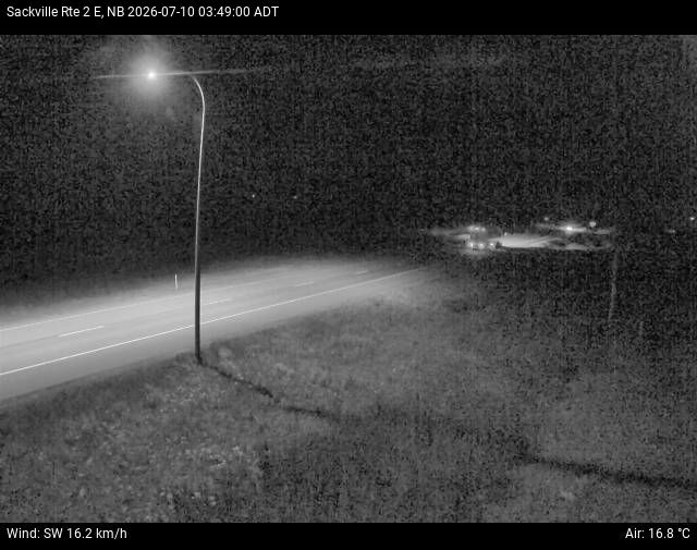 Web Cam image of Sackville (NB Highway 2)