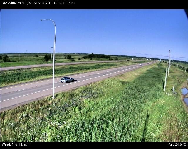 Web Cam image of Sackville (NB Highway 2)