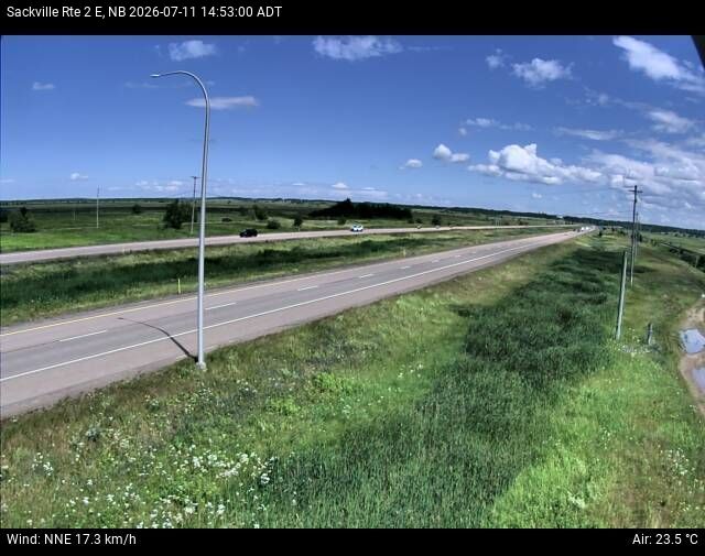 Web Cam image of Sackville (NB Highway 2)
