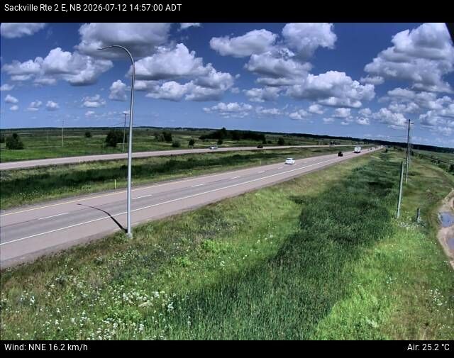 Web Cam image of Sackville (NB Highway 2)