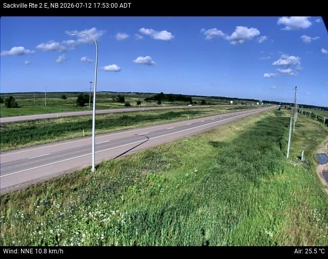 Web Cam image of Sackville (NB Highway 2)