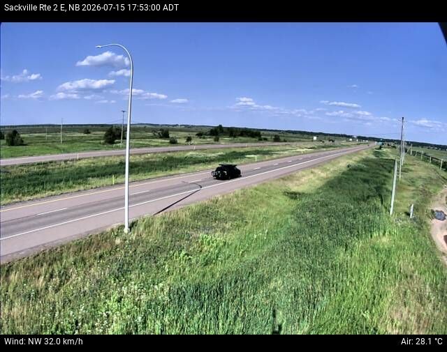 Web Cam image of Sackville (NB Highway 2)