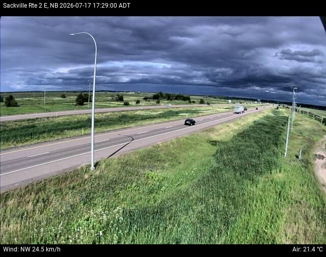 Web Cam image of Sackville (NB Highway 2)