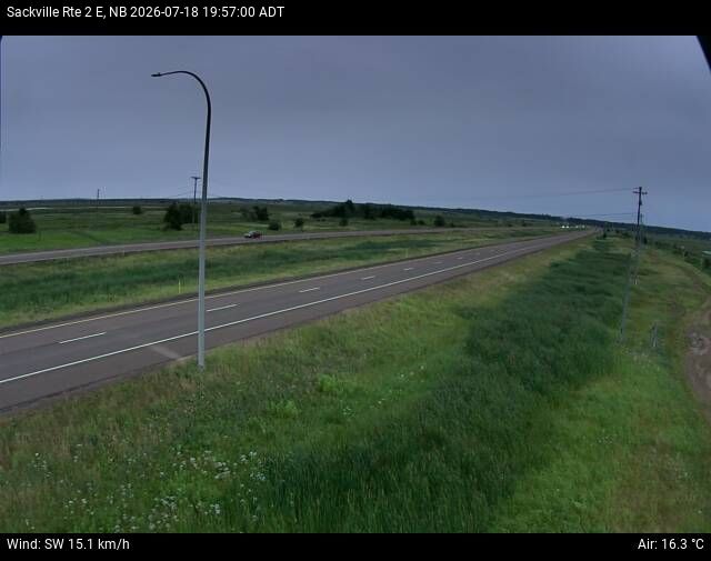 Web Cam image of Sackville (NB Highway 2)