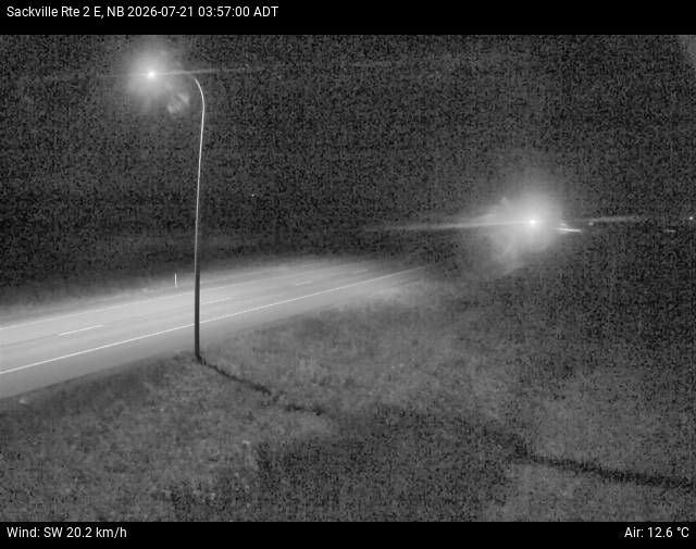 Web Cam image of Sackville (NB Highway 2)