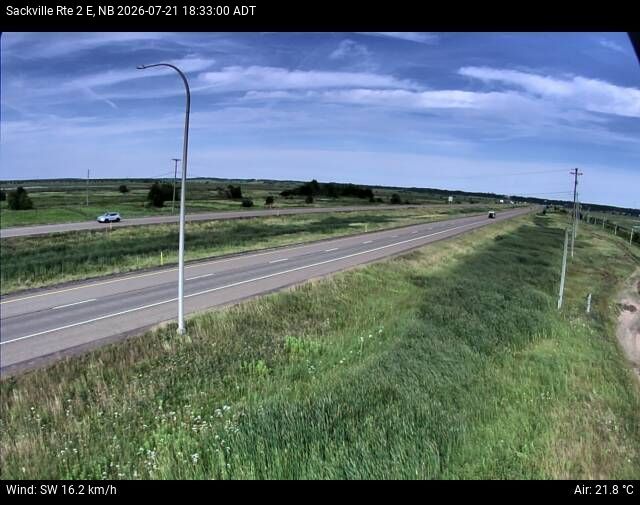 Web Cam image of Sackville (NB Highway 2)