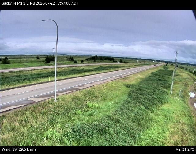 Web Cam image of Sackville (NB Highway 2)