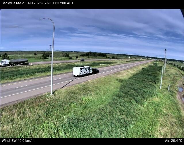 Web Cam image of Sackville (NB Highway 2)