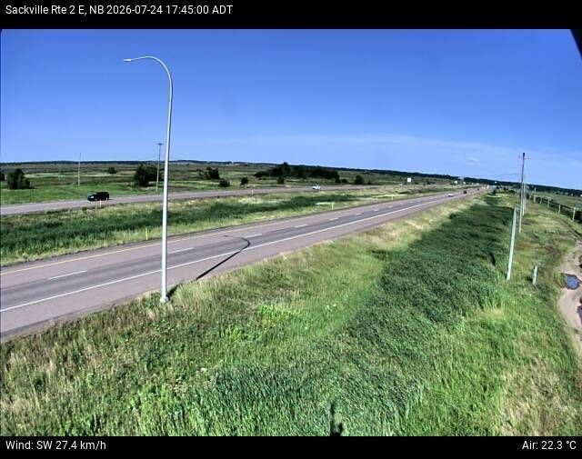Web Cam image of Sackville (NB Highway 2)