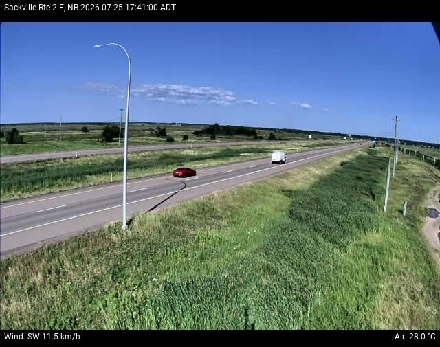 Web Cam image of Sackville (NB Highway 2)