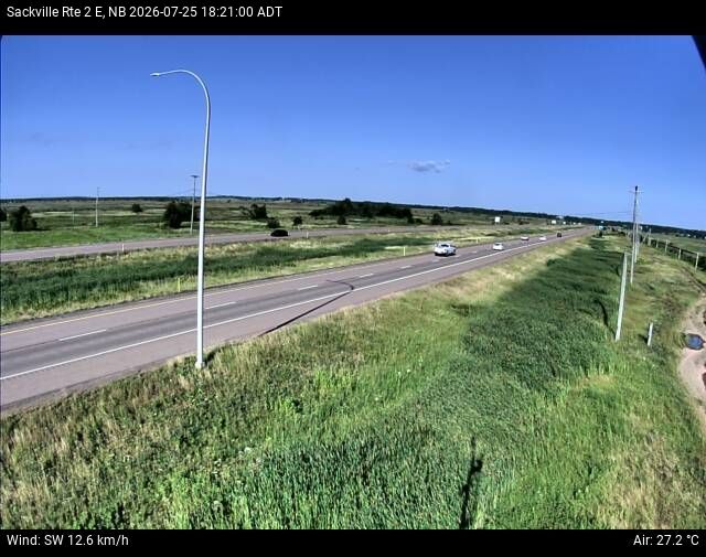 Web Cam image of Sackville (NB Highway 2)