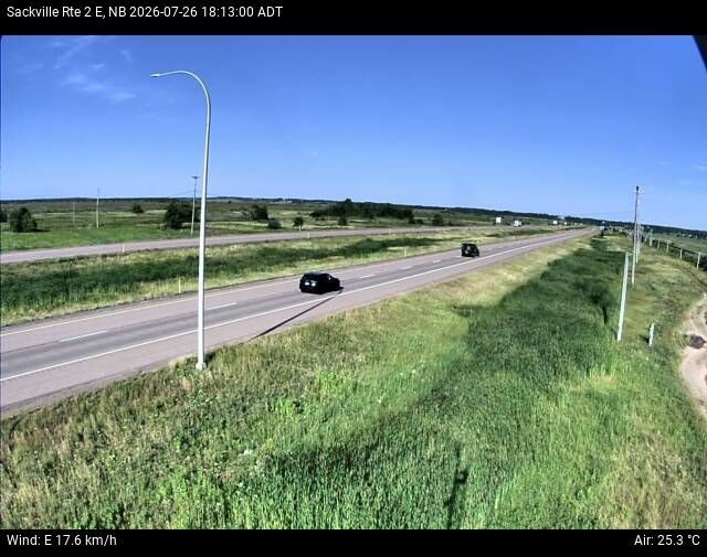 Web Cam image of Sackville (NB Highway 2)
