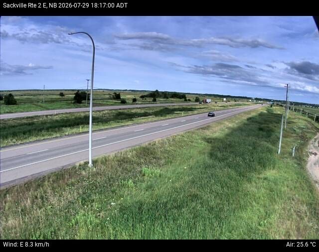Web Cam image of Sackville (NB Highway 2)
