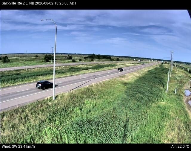Web Cam image of Sackville (NB Highway 2)