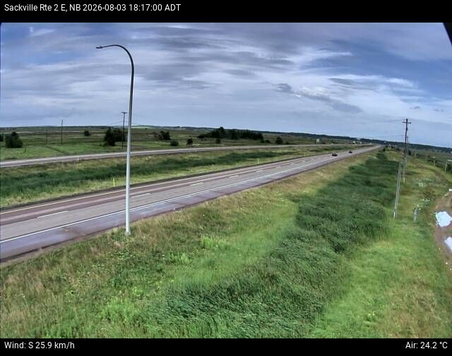 Web Cam image of Sackville (NB Highway 2)