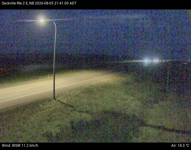 Web Cam image of Sackville (NB Highway 2)
