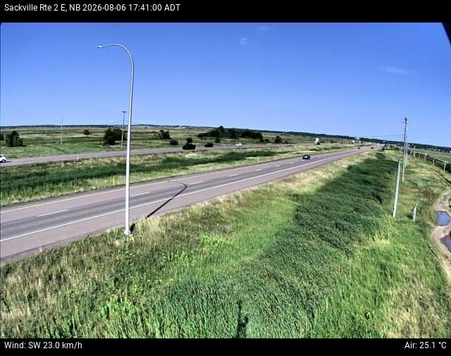 Web Cam image of Sackville (NB Highway 2)