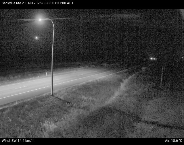 Web Cam image of Sackville (NB Highway 2)