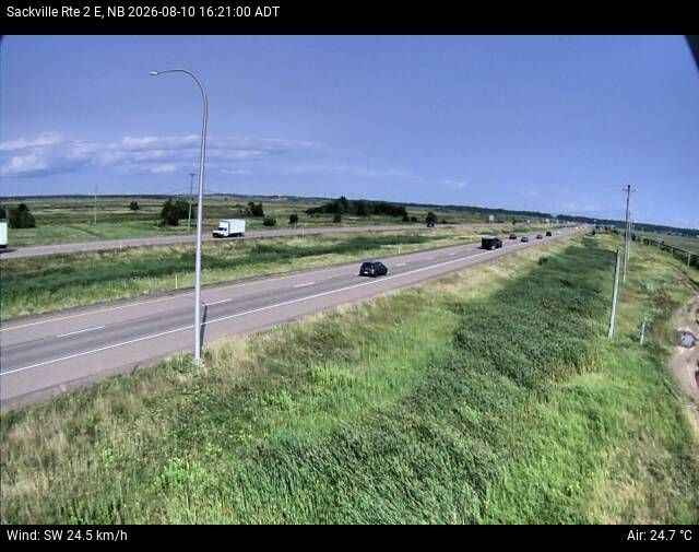 Web Cam image of Sackville (NB Highway 2)