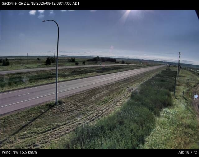 Web Cam image of Sackville (NB Highway 2)