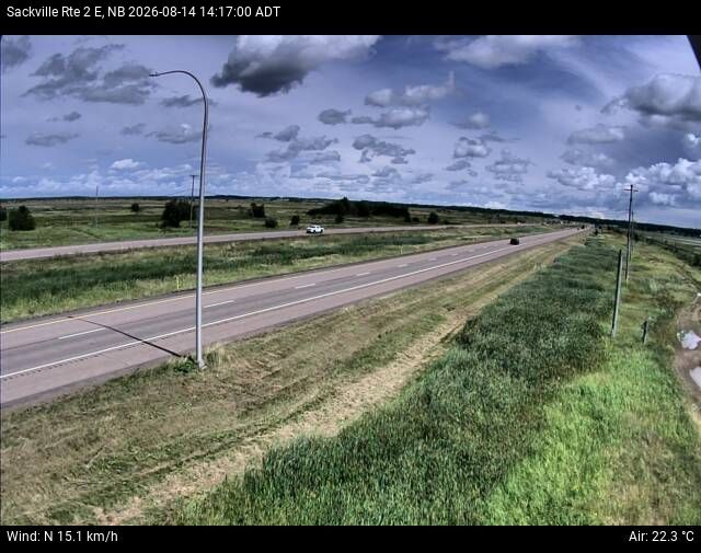Web Cam image of Sackville (NB Highway 2)