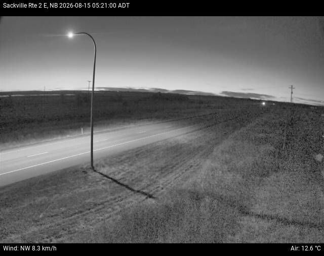 Web Cam image of Sackville (NB Highway 2)