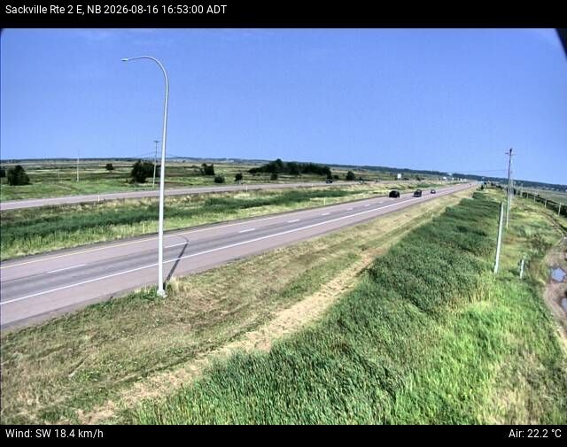 Web Cam image of Sackville (NB Highway 2)