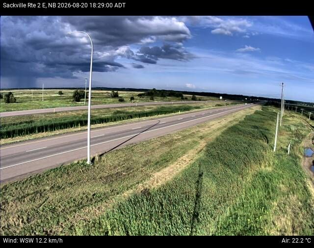 Web Cam image of Sackville (NB Highway 2)