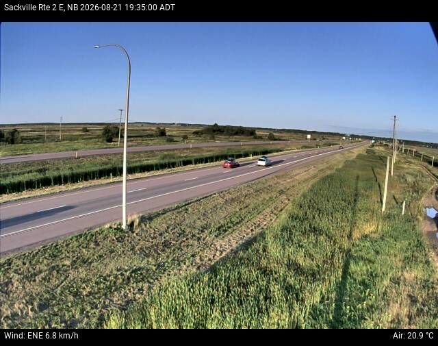 Web Cam image of Sackville (NB Highway 2)
