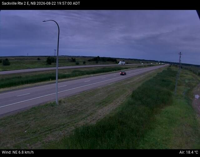 Web Cam image of Sackville (NB Highway 2)