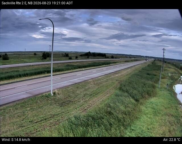 Web Cam image of Sackville (NB Highway 2)