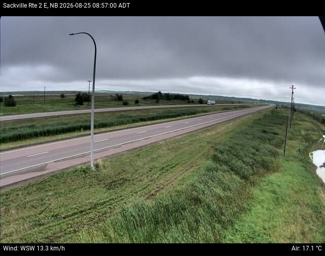 Web Cam image of Sackville (NB Highway 2)