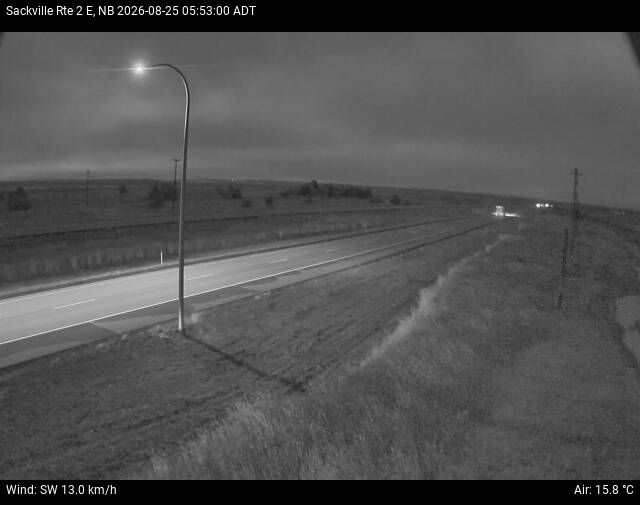 Web Cam image of Sackville (NB Highway 2)