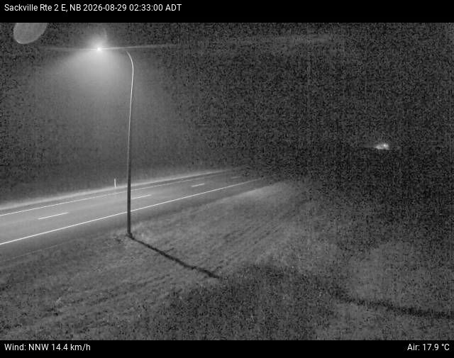 Web Cam image of Sackville (NB Highway 2)
