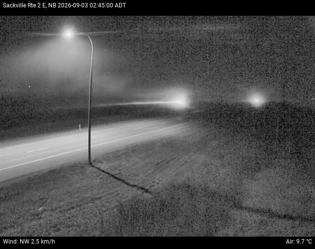Web Cam image of Sackville (NB Highway 2)