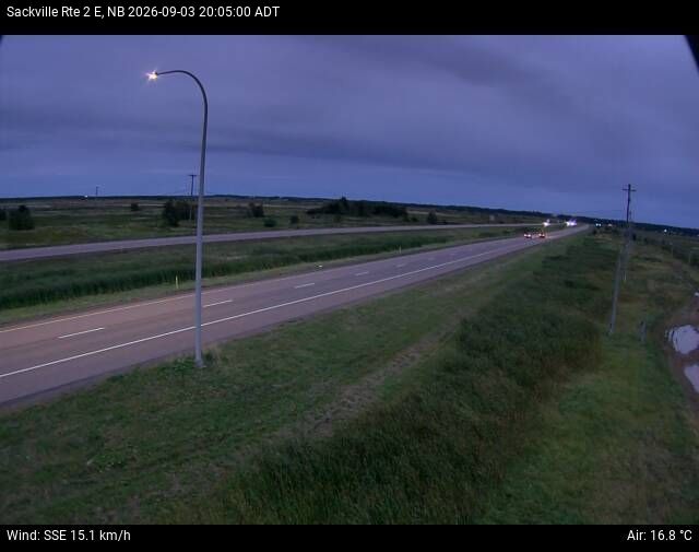 Web Cam image of Sackville (NB Highway 2)
