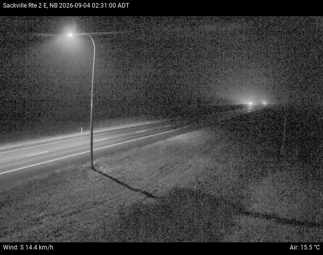 Web Cam image of Sackville (NB Highway 2)