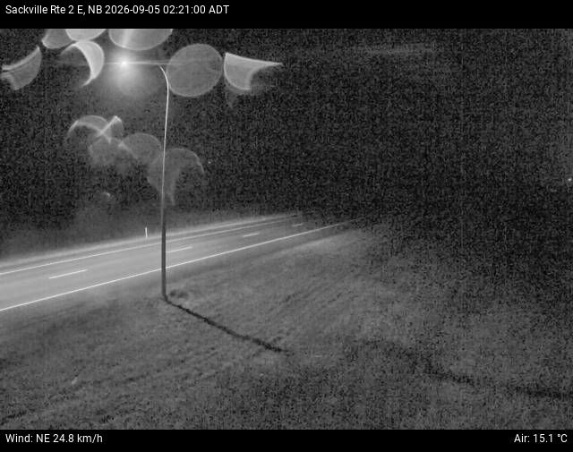 Web Cam image of Sackville (NB Highway 2)