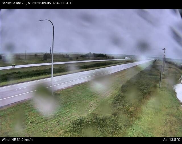 Web Cam image of Sackville (NB Highway 2)