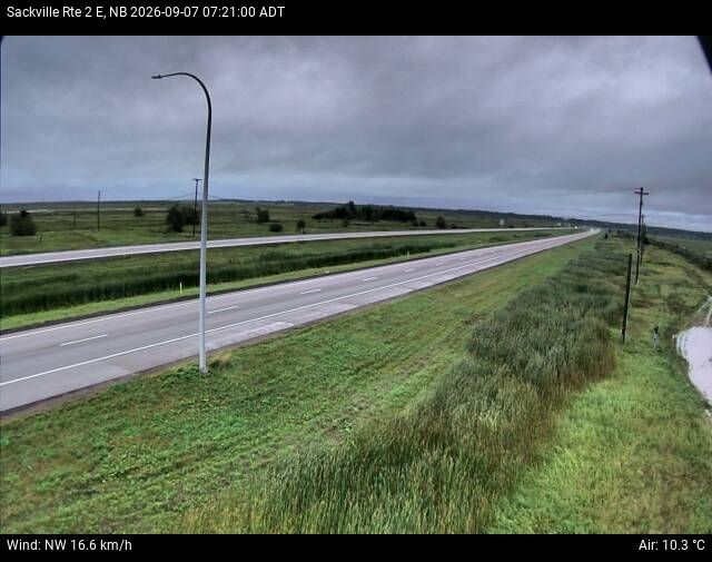 Web Cam image of Sackville (NB Highway 2)
